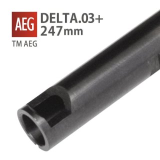 DELTA 6.03+インナーバレル 247mm / 東京マルイ G36C,P90,CAR15