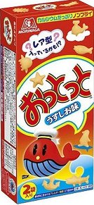 森永 おっとっと うすしお味 箱 ５２ｇ - たにぽんとタニホの