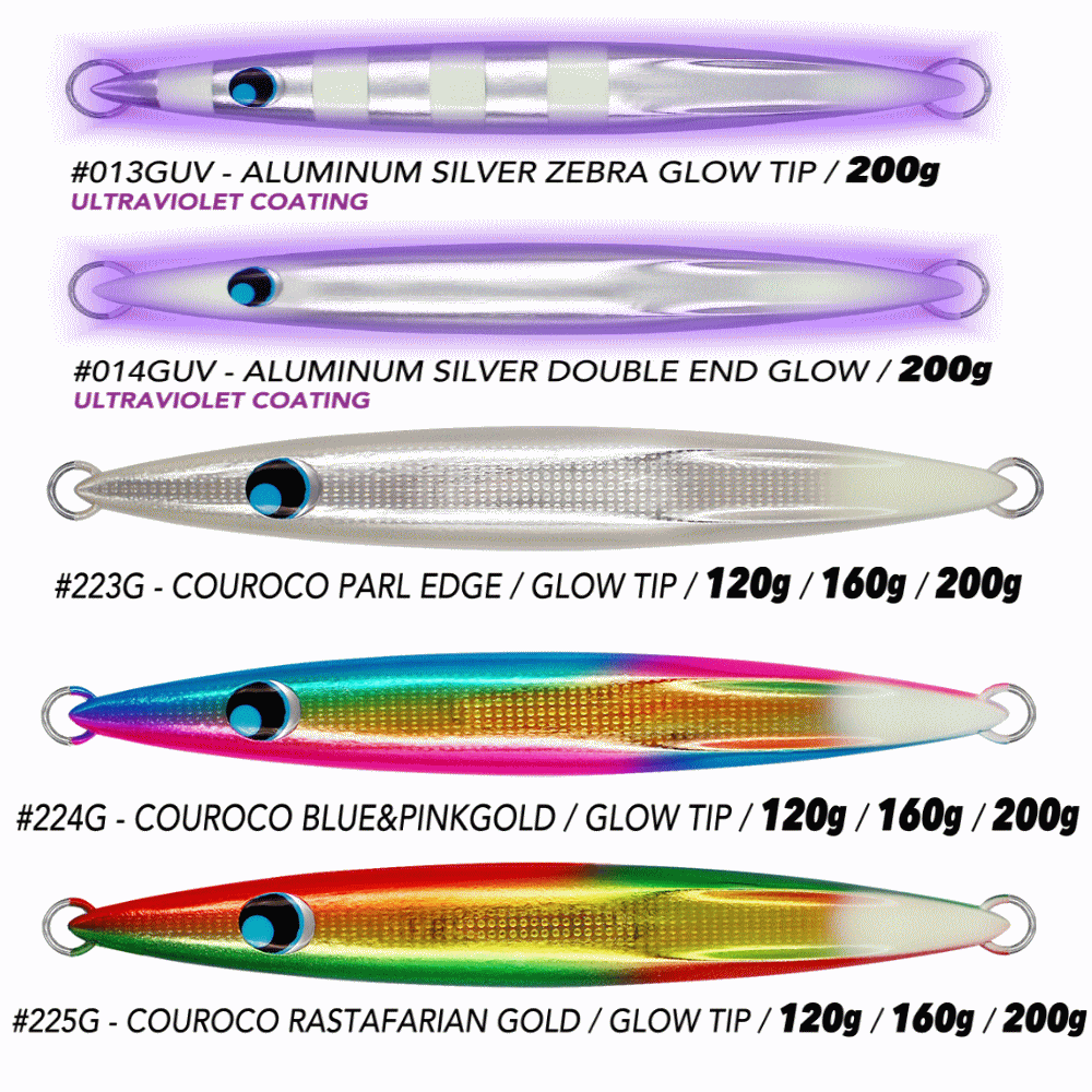 ウロコ ウロコジグ オリジナル 120g 250G パープルゼブラ フルグロー