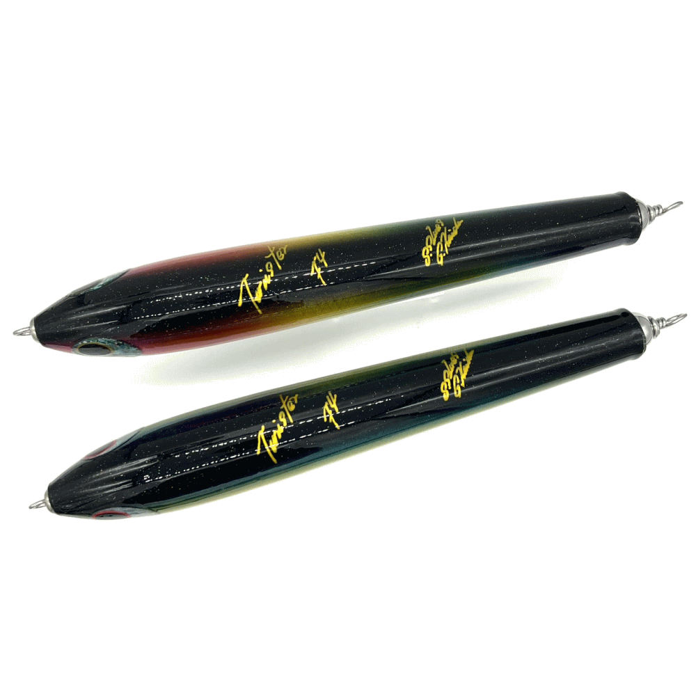 貝田ルアー Twister ツイスター F4 228mm 125g フックST-66 5/0