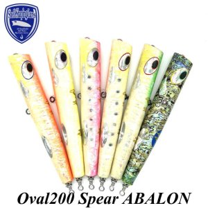 貝田ルアー Oval200 Spear ABALON