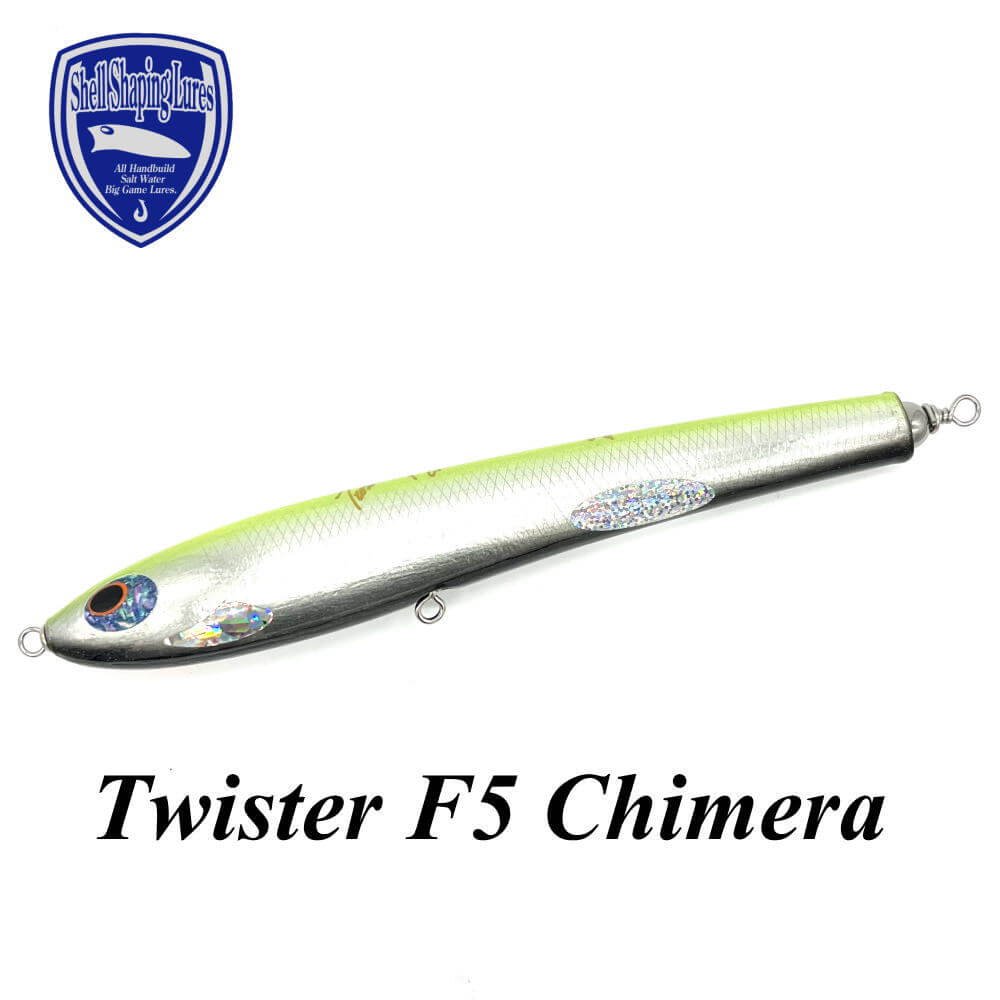 貝田ルアー Twister ツイスター F5 Chimera