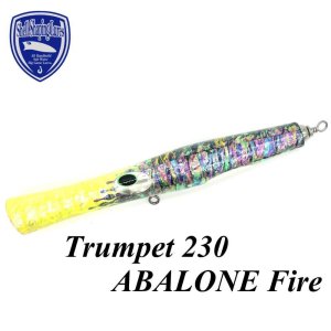 貝田ルアー Trumpet トランペット 230 ABALONE Fire