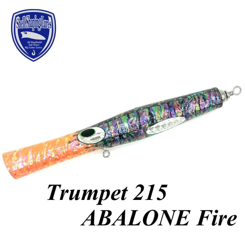 貝田ルアー Trumpet トランペット 215 ABALONE Fire