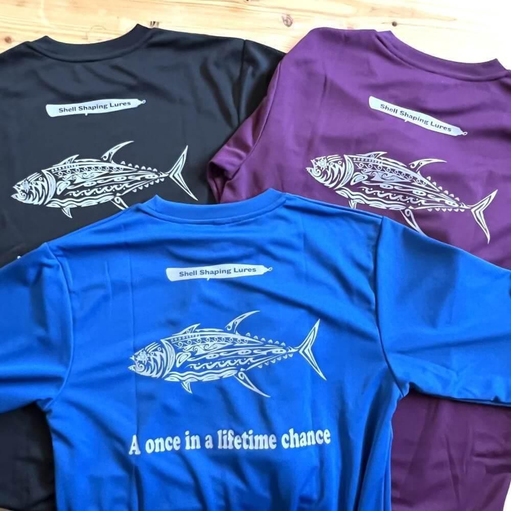 貝田ルアー 2025 4.4オンス ドライ ロングスリーブ Tシャツ