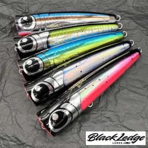 <img class='new_mark_img1' src='https://img.shop-pro.jp/img/new/icons1.gif' style='border:none;display:inline;margin:0px;padding:0px;width:auto;' />Black Ledge Lures Flare Popper 95g
