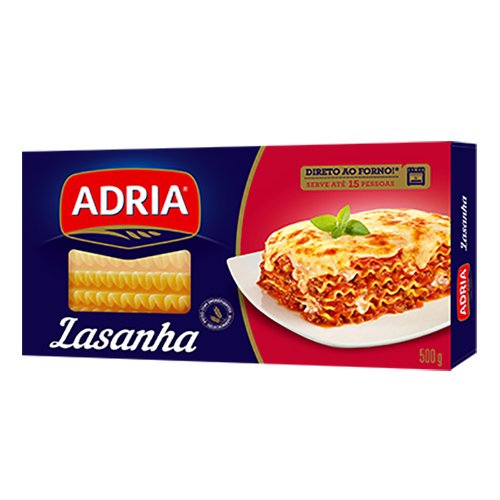 アドリア イタリア風 ラザニア用パスタ 500g Adria Lasanha Italianissimo - KYODAIMARKET FOR  BUSINESS