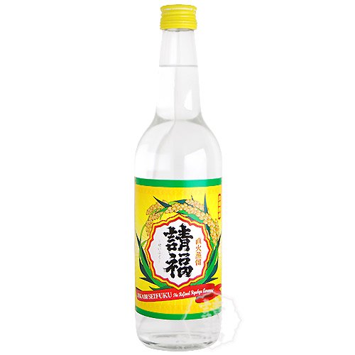 直火請福 600ml 3合瓶 12本 - 石垣島の泡盛　請福酒造