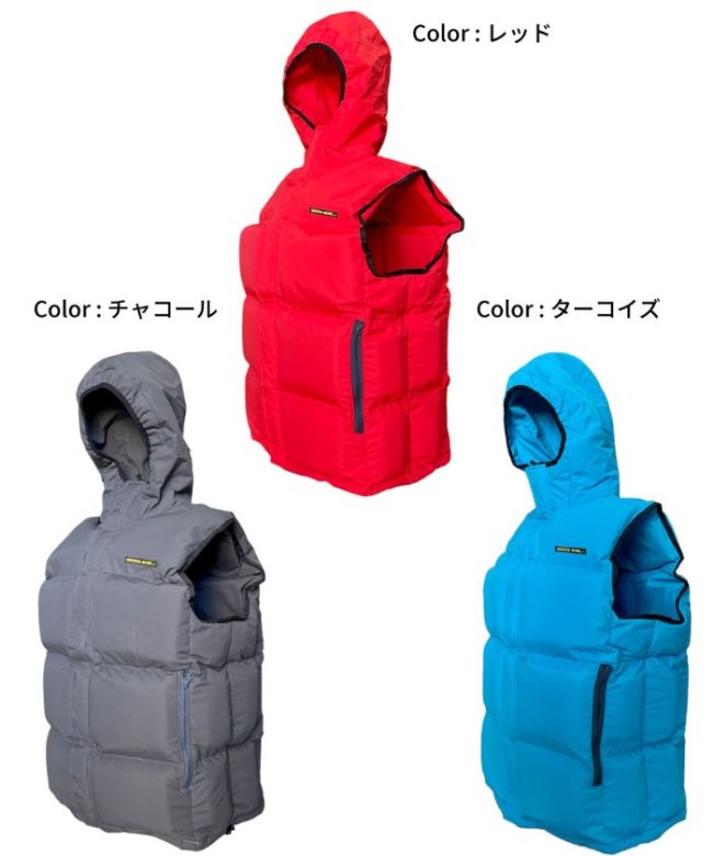 GREENBOWL×Palm Hooded PFD/ライフジャケット小型船舶用救命胴衣