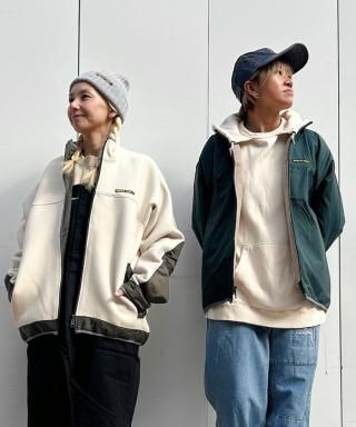 GREEN BOWL 2WayCoat×Nylon Reversible Jacket-