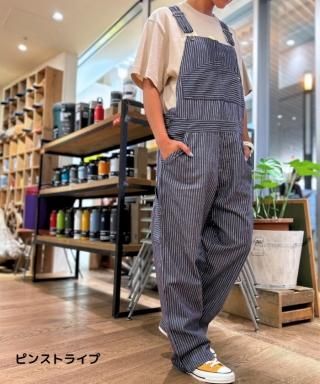 グリーンボウル【GREEN BOWL】Work Pants With Suspender(DENIM)-