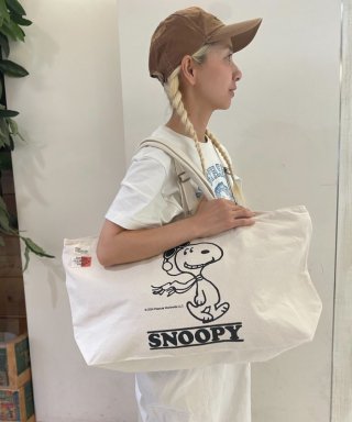 ̡ԡSNOOPYCanvas Zip Tote Bag (FLYING ACE