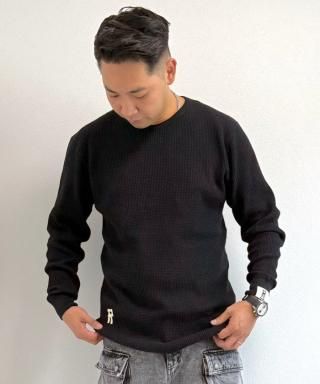 ޥRom&#246;nHeavy Waffle L/S T-shirt