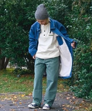 ���꡼��ܥ����GREEN BOWL��8ozDenim x Boa Coat