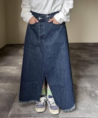 ۥɥ٥ƥ OLD BETTYSDenim Remake Long Skirt
