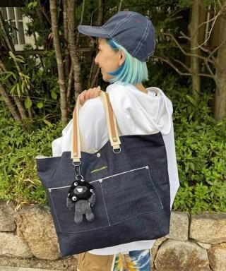 ꡼ܥGREEN BOWLDenim Tote Bag