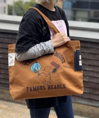 ̡ԡSNOOPYHeavy Canvas Tote Bag (SNOOPY)