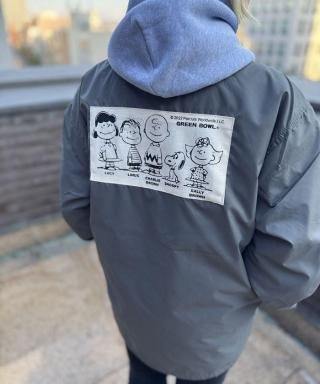 ̡ԡSNOOPYNy lon Coach Jacket (FAMILY5)