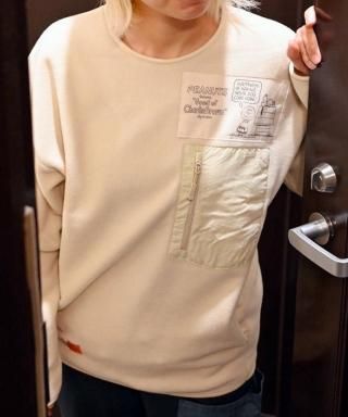 ̡ԡSNOOPYMicro Fleece C/N Shirts