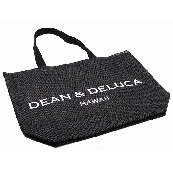 DEAN＆DELUCA ディーン＆デルーカ バッグ トートバッグ メッシュバッグ マザーズバッグ 肩掛け ブラック メッシュ | N 新品/未使用品  - lia makana