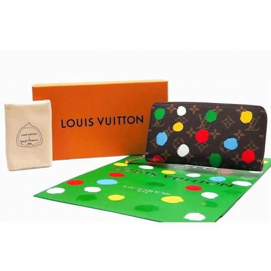 LOUIS VUITTON ルイ ヴィトン LV×YK ジッピー・ウォレット ペイン 