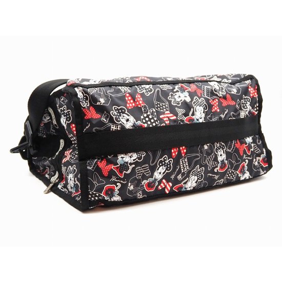 LeSportsac レスポートサック ディズニーコレクション ミニーマウス バッグ ボストンバッグ 旅行カバン 旅行バッグ ポリエステル  シルバー金具 日本限定 | S 新品同様品 - lia makana