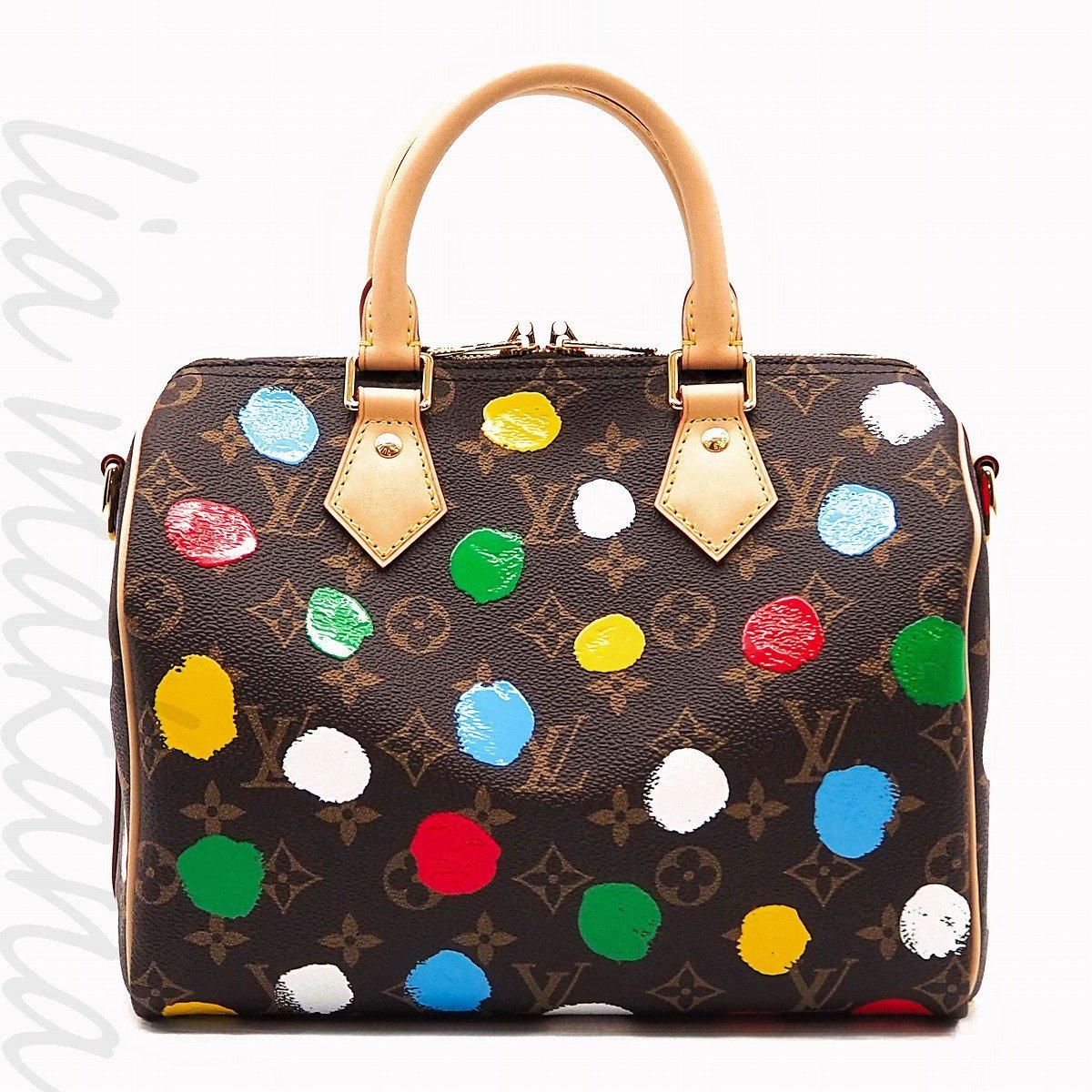 N 新品/未使用品】LOUIS VUITTON ルイ ヴィトン LV×YK スピーディ 