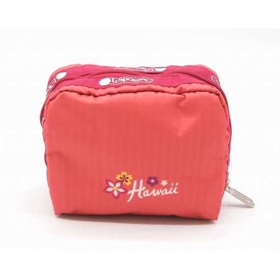 LeSportsac レスポートサック SQUARE COSMETIC HULA LOVE フラ ラブ