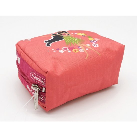 LeSportsac レスポートサック SQUARE COSMETIC HULA LOVE フラ ラブ