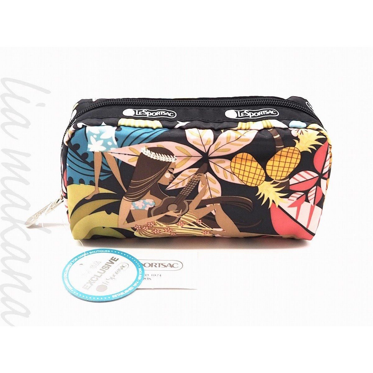 LeSportsac RECTANGULAR COSMETIC WAHINE HULA ワヒネ フラ ポーチ