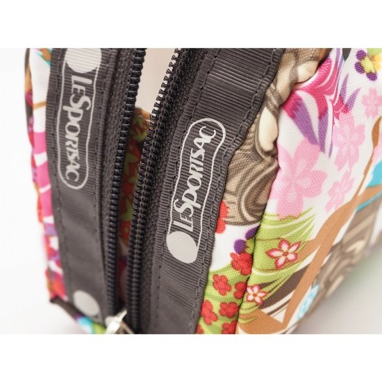 LeSportsac RECTANGULAR COSMETIC SWEETWAHINE スウィートワヒネ ポーチ 化粧ポーチ ハワイ限定品 6511  K168 | N 新品/未使用品 - lia makana