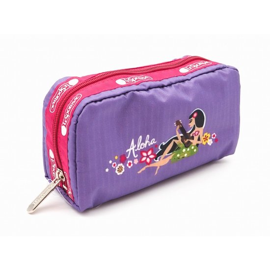 LeSportsac レスポートサック RECTANGULAR COSMETIC ALOHA MELE アロハ ...