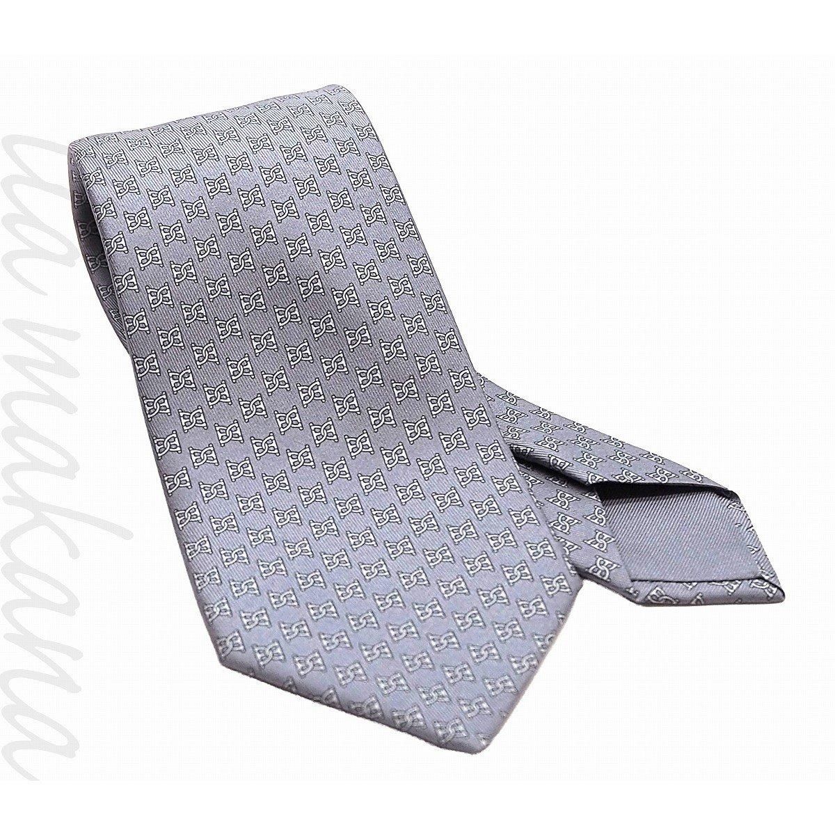 HERMES エルメス CRAVATE TWILL TIE 8 クラヴァット ネクタイ