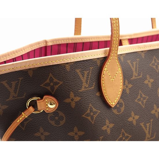 中古】【S 新品同様品】LOUIS VUITTON ネヴァーフル MM モノグラム