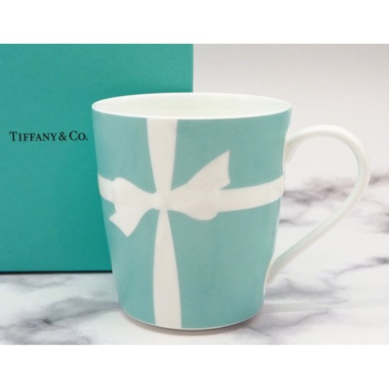 Tiffany&Co. ティファニー ブルーリボン マグ マグカップ 食器