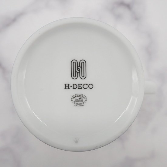 N 新品/未使用品】HERMES エルメス H-DECO Hデコ マグ マグカップ 食器 ...