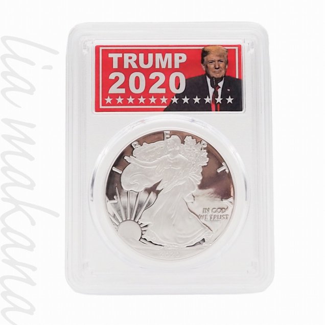 šۡS ƱʡFIRST STRIKE DONALD J. TRUMP ɥʥɡȥ 45ƹ ꥫ 2020 ֥  1ɥ 1OZ PCGS