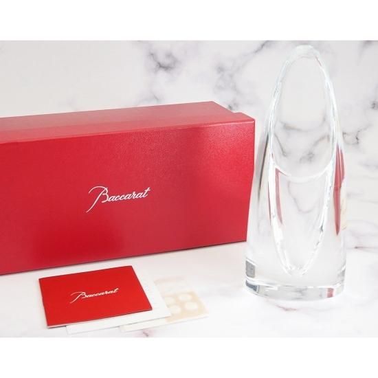 Baccarat 」バカラ ローズ 花瓶 フラワーベース 中古 Baccarat