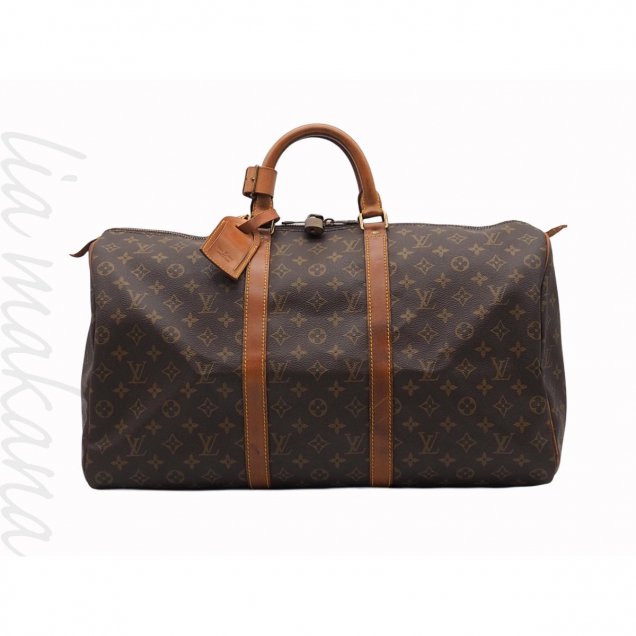 šLOUIS VUITTON 륤 ȥ ݥ 50 ΥࡦХ Хå ϥɥХå ܥȥХå ιԥХå ιԥХ ֥饦 ɶ M41426