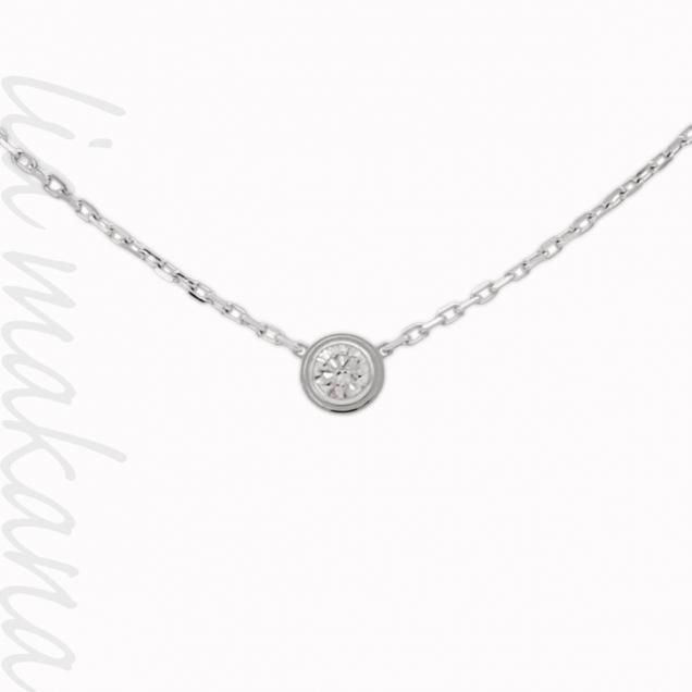 šCartier ƥ ࡼ ͥå쥹 顼ǥ ۥ磻ȥ WG 750 1P  B7215400