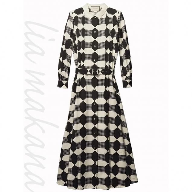 šGUCCI å ץƥ ɥ쥹 ĥɥ쥹 ԡ Ĺµ  ֥å  ܥ꡼  ٥դ 36 ꥢ 664317 Z8AWG