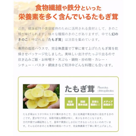 粉末]花咲たもぎ茸 - たもぎ茸を使った化粧品や食品の販売 アスリーの