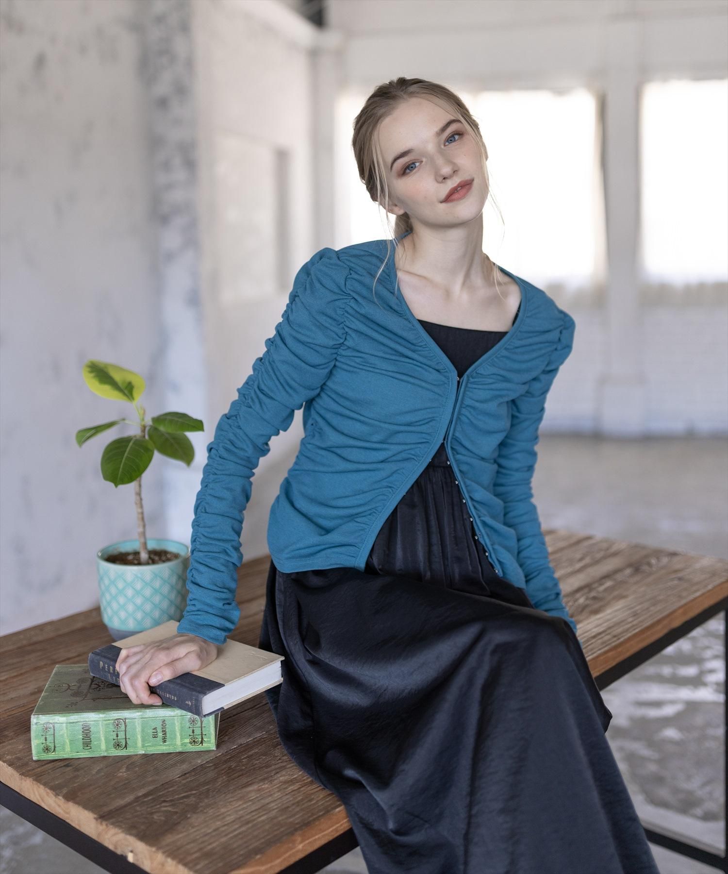 SALE/60%OFF》シャーリングカットソーカーディガン - STAY