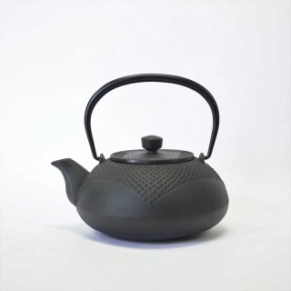 Nambu Ironware, 2-in-1 Iron kettle and teapot type, SEIHOUMARU ARARE (Square and Round Arare), 0.7L
