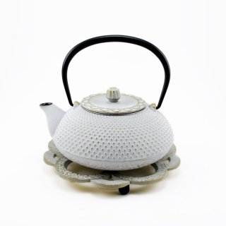 Nambu Ironware, Teapot, REIWA ARARE, with trivet mat, 0.5L
