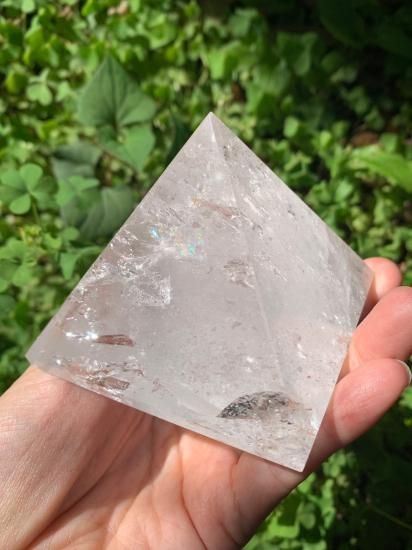 レムリアンシードクリスタル・ピラミッド（大） 水晶 ピラミッド レムリアンシード （ブラジル バイーア州