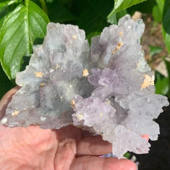 愛のクリスタル・フラワーアメジストクラスター | ブラジル産