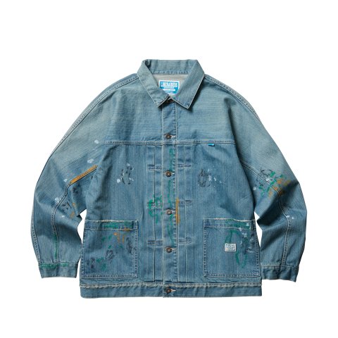 Liberaiders&#174;&#65038;<br>PAINT SPLATTER DENIM JACKET