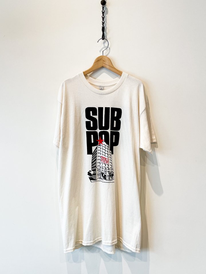 SUB POPS/S PRINT TEE“INDIE SELL OUT” -