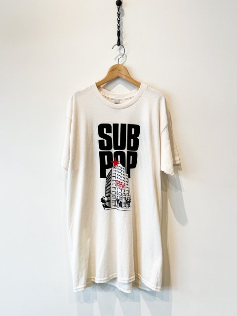 SUB POP<br>S/S PRINT TEE<br>INDIE SELL OUT